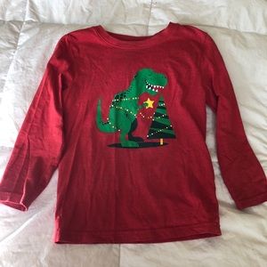 T-Rex Christmas shirt 🦖🎄